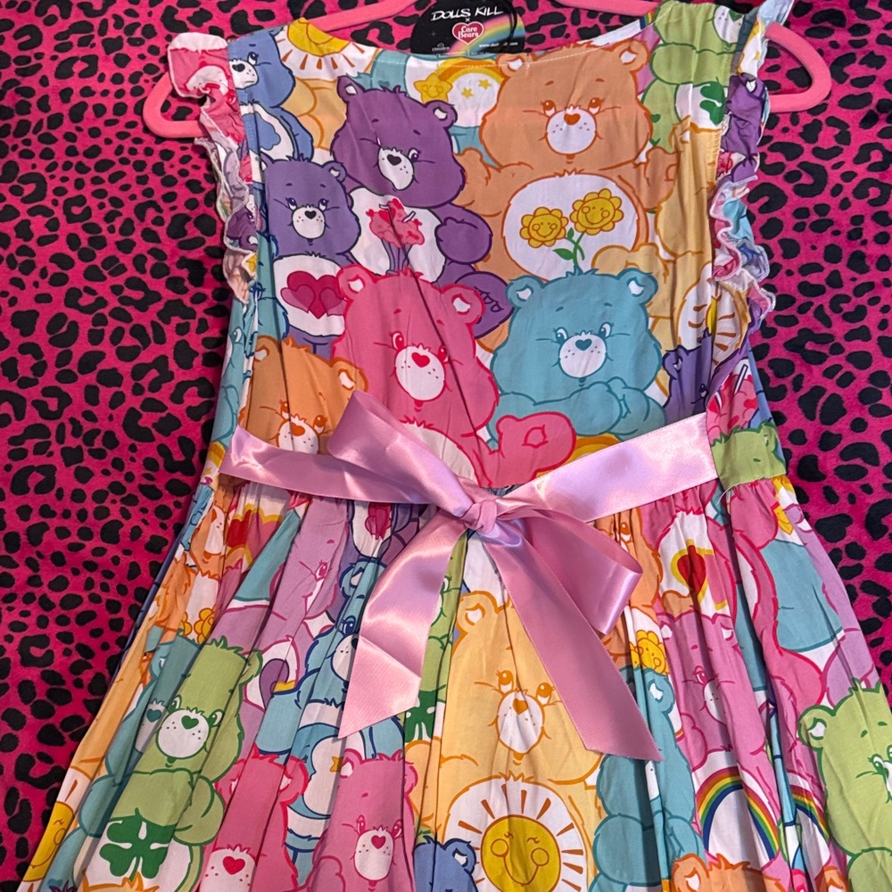 Dolls Kill Multicolor Care Bears Dress - Picture 3 of 3